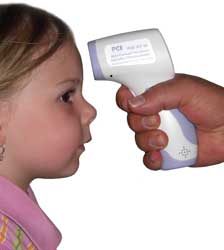Termmetros infrarrojos para bebes sin contacto faciles de manejar