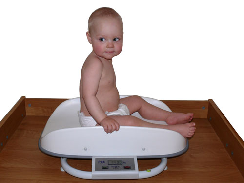Báscula pesa bebés PCE-PS 15MBS